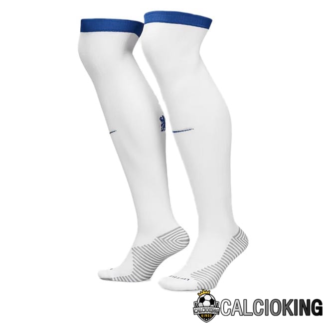Comprare Maglia Calcio 2024 2025 2026 Personalizzazione,Tuta Da Calcio,Maglie De Calcio Retro Online | Calzini Calcio FC Chelsea Prima Bianco 2024/2025