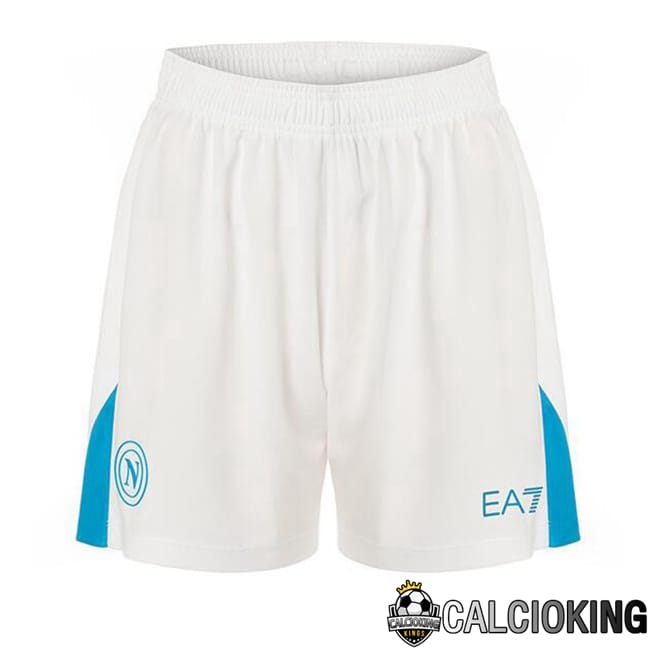 Comprare Maglia Calcio 2024 2025 2026 Personalizzazione,Tuta Da Calcio,Maglie De Calcio Retro Online | Pantaloncini Calcio SSC Napoli Seconda Bianco 2024/2025