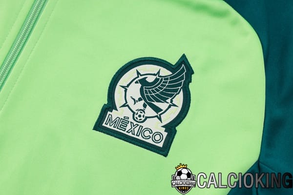 Insieme Tuta Calcio - Giacca Messico Verde 2024/2025