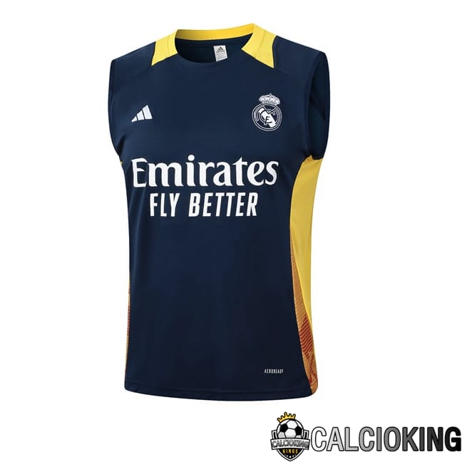 Comprare Maglia Calcio 2024 2025 2026 Personalizzazione,Tuta Da Calcio,Maglie De Calcio Retro Online | Canotta Allenamento Real Madrid Blu Reale 2024/2025