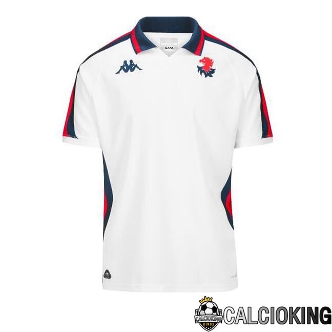 Maglie Calcio Genoa CFC Seconda Bianco 2024/2025
