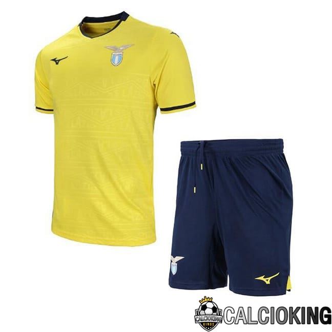 Maglie Calcio SS Lazio Bambino Seconda Giallo 2024/2025