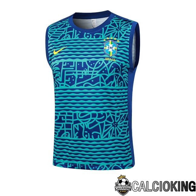 Comprare Maglia Calcio 2024 2025 2026 Personalizzazione,Tuta Da Calcio,Maglie De Calcio Retro Online | Canotta Allenamento Brasile Blu 2024/2025