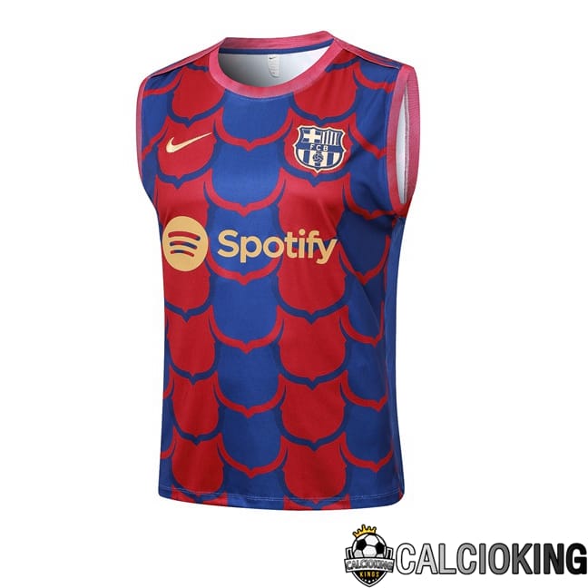 Comprare Maglia Calcio 2024 2025 2026 Personalizzazione,Tuta Da Calcio,Maglie De Calcio Retro Online | Canotta Allenamento FC Barcellona Rosso Blu 2024/2025