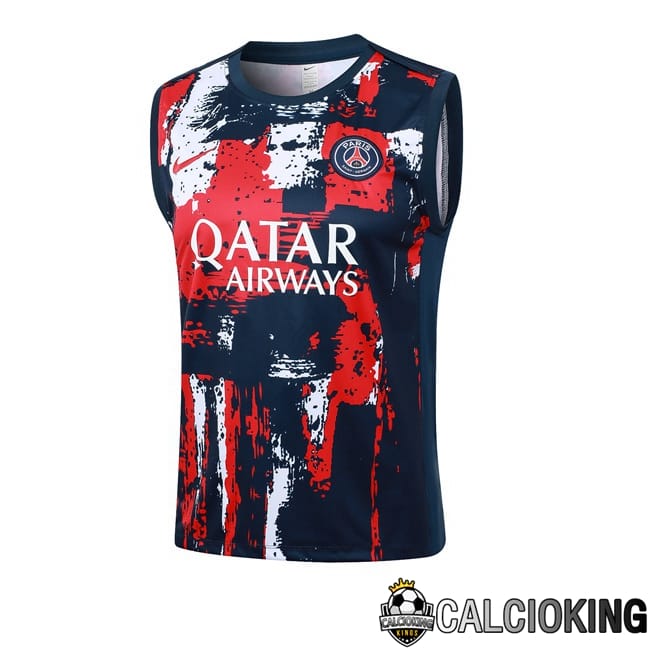 Comprare Maglia Calcio 2024 2025 2026 Personalizzazione,Tuta Da Calcio,Maglie De Calcio Retro Online | Canotta Allenamento Paris PSG Blu Reale 2024/2025
