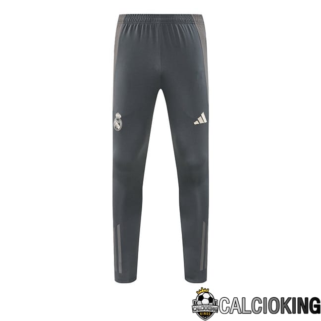 Comprare Maglia Calcio 2024 2025 2026 Personalizzazione,Tuta Da Calcio,Maglie De Calcio Retro Online | Pantaloni Da Allenamento Real Madrid Grigio 2024/2025