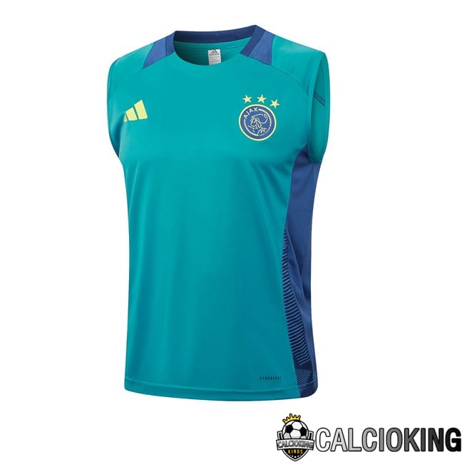 Comprare Maglia Calcio 2024 2025 2026 Personalizzazione,Tuta Da Calcio,Maglie De Calcio Retro Online | Canotta Allenamento AFC Ajax Blu 2024/2025