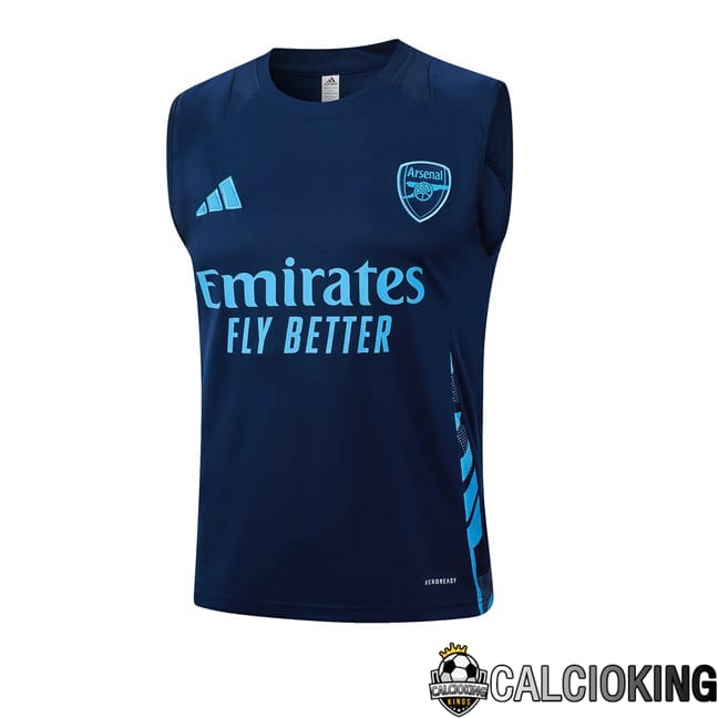 Comprare Maglia Calcio 2024 2025 2026 Personalizzazione,Tuta Da Calcio,Maglie De Calcio Retro Online | Canotta Allenamento Arsenal Blu Reale 2024/2025
