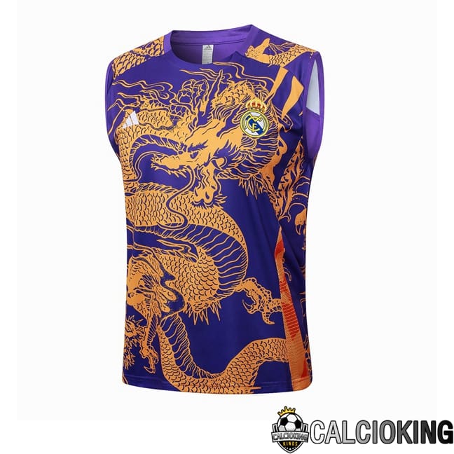 Comprare Maglia Calcio 2024 2025 2026 Personalizzazione,Tuta Da Calcio,Maglie De Calcio Retro Online | Canotta Allenamento Real Madrid Viola 2024/2025
