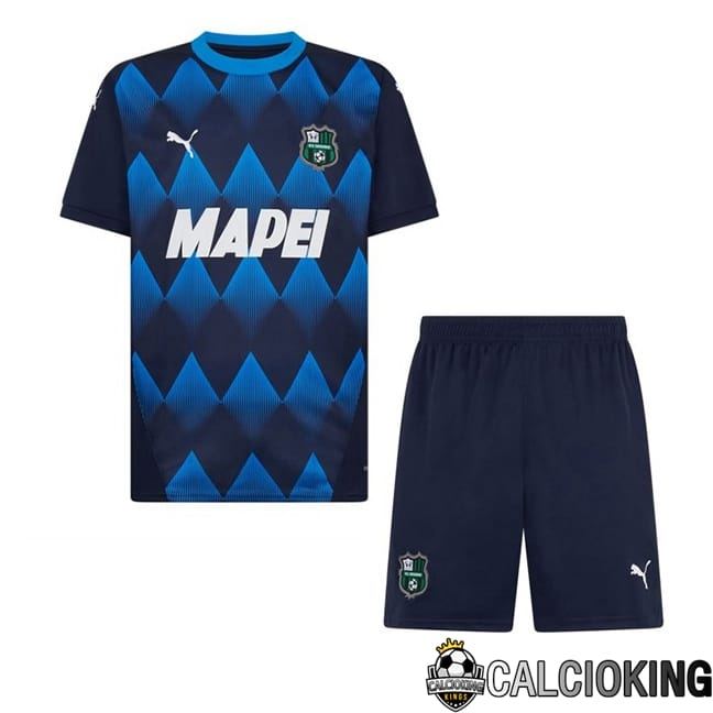 Maglie Calcio US Sassuolo Bambino Terza Blu 2024/2025