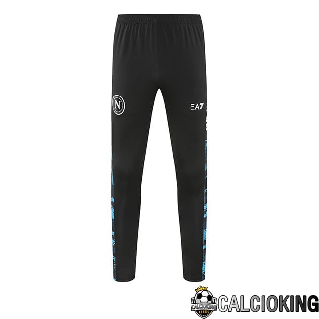 Comprare Maglia Calcio 2024 2025 2026 Personalizzazione,Tuta Da Calcio,Maglie De Calcio Retro Online | Pantaloni Da Allenamento SSC Napoli Nero 2024/2025