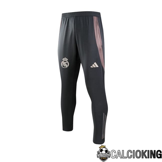 Comprare Maglia Calcio 2024 2025 2026 Personalizzazione,Tuta Da Calcio,Maglie De Calcio Retro Online | Pantaloni Da Allenamento Real Madrid Grigio 2024/2025