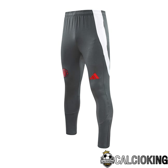 Comprare Maglia Calcio 2024 2025 2026 Personalizzazione,Tuta Da Calcio,Maglie De Calcio Retro Online | Pantaloni Da Allenamento Manchester United Grigio 2024/2025