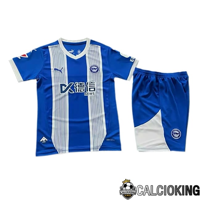 Maglie Calcio Deportivo Alaves Bambino Prima 2024/2025