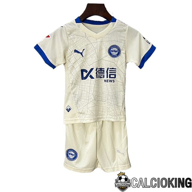 Maglie Calcio Bambino Alaves Seconda 2024/2025