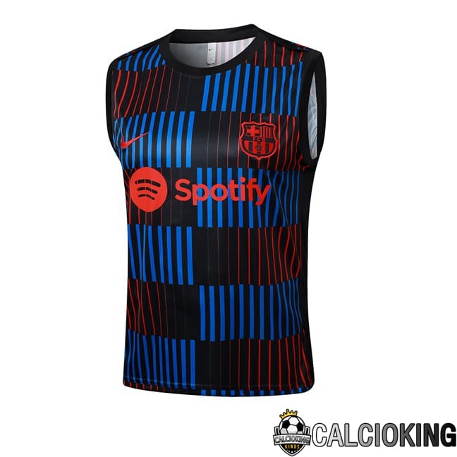 Comprare Maglia Calcio 2024 2025 2026 Personalizzazione,Tuta Da Calcio,Maglie De Calcio Retro Online | Canotta Allenamento FC Barcellona Blu Rosso Nero 2024/2025