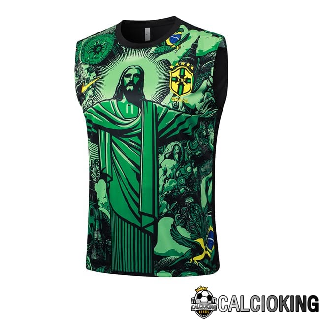 Comprare Maglia Calcio 2024 2025 2026 Personalizzazione,Tuta Da Calcio,Maglie De Calcio Retro Online | Canotta Allenamento Brasile Verde 2024/2025