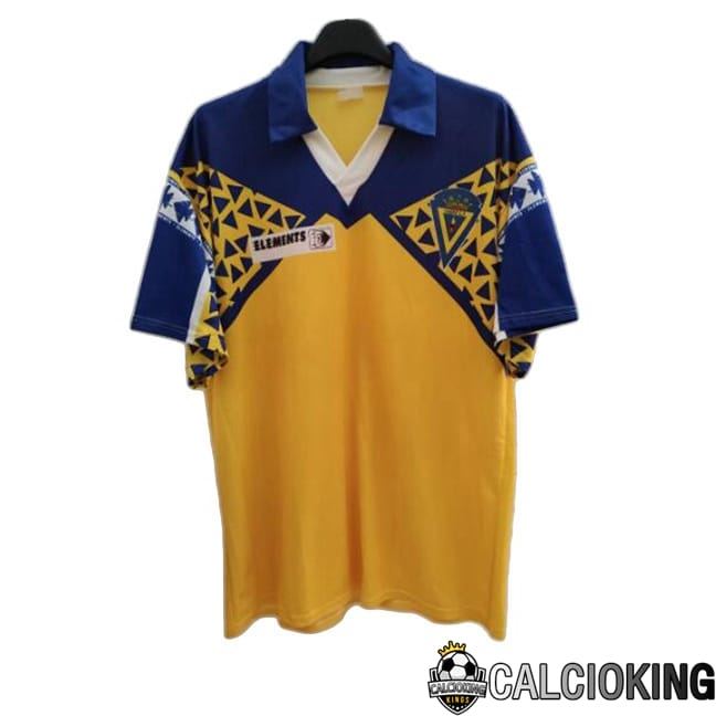 Maglie Calcio Cadiz CF Retro Seconda Giallo 1991-1992