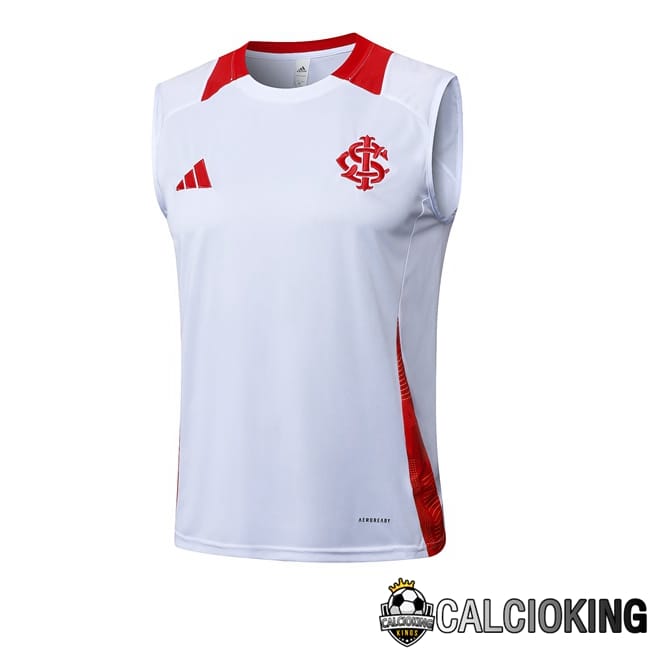 Comprare Maglia Calcio 2024 2025 2026 Personalizzazione,Tuta Da Calcio,Maglie De Calcio Retro Online | Canotta Allenamento SC Internacional Bianco 2025/2026
