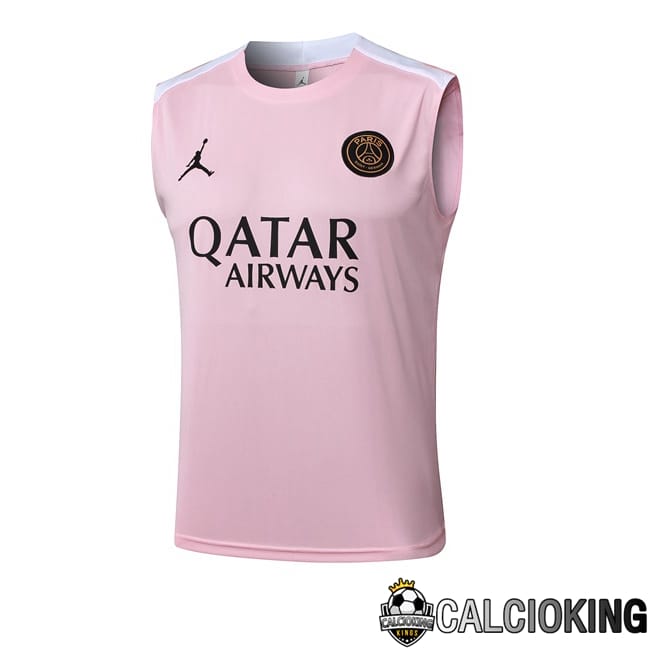 Comprare Maglia Calcio 2024 2025 2026 Personalizzazione,Tuta Da Calcio,Maglie De Calcio Retro Online | Canotta Allenamento Jordan Paris PSG Rosa 2025/2026