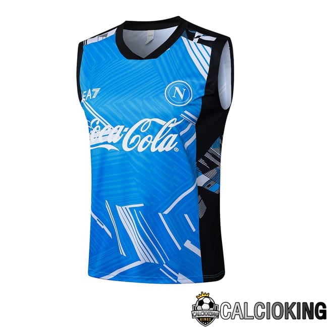 Comprare Maglia Calcio 2024 2025 2026 Personalizzazione,Tuta Da Calcio,Maglie De Calcio Retro Online | Canotta Allenamento SSC Napoli Blu 2025/2026