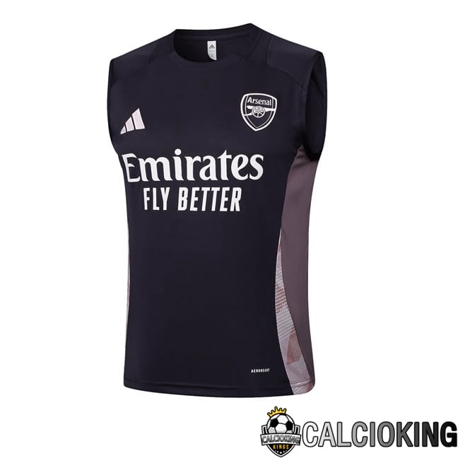 Comprare Maglia Calcio 2024 2025 2026 Personalizzazione,Tuta Da Calcio,Maglie De Calcio Retro Online | Canotta Allenamento Arsenal Grigio 2025/2026