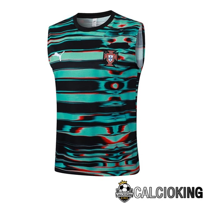 Comprare Maglia Calcio 2024 2025 2026 Personalizzazione,Tuta Da Calcio,Maglie De Calcio Retro Online | Canotta Allenamento Portogallo Nero Verde 2025/2026