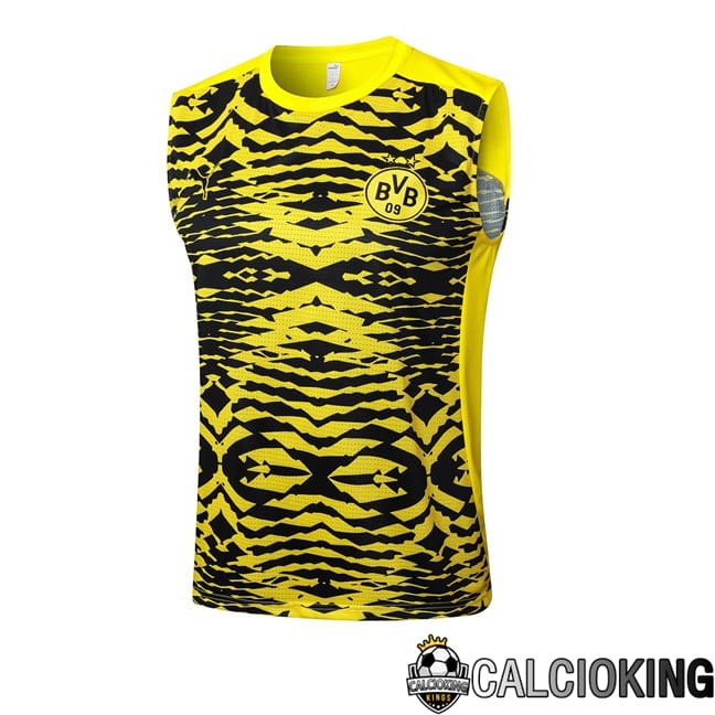 Comprare Maglia Calcio 2024 2025 2026 Personalizzazione,Tuta Da Calcio,Maglie De Calcio Retro Online | Canotta Allenamento Dortmund BVB Giallo Nero 2025/2026