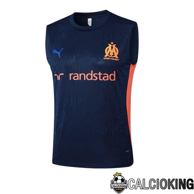 Comprare Maglia Calcio 2024 2025 2026 Personalizzazione,Tuta Da Calcio,Maglie De Calcio Retro Online | Canotta Allenamento Marsiglia OM Blu Reale 2025/2026