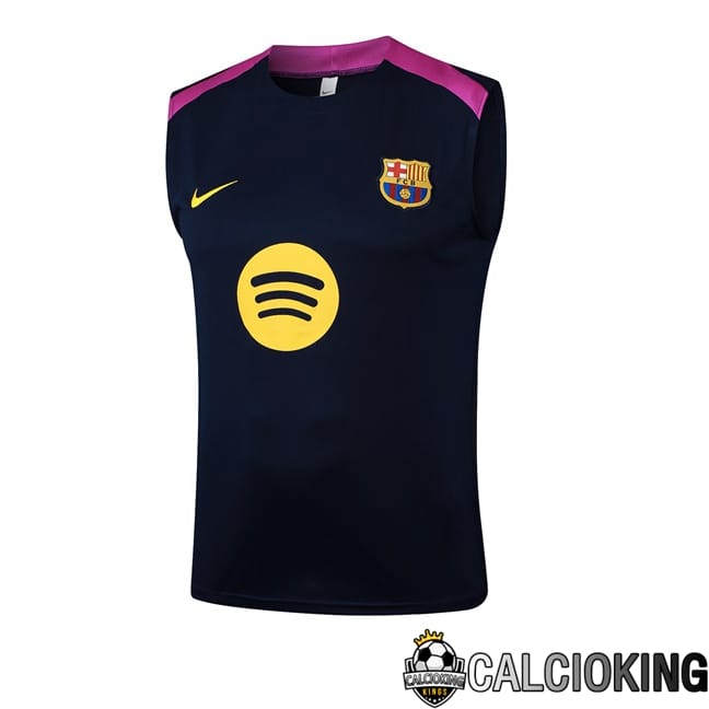 Comprare Maglia Calcio 2024 2025 2026 Personalizzazione,Tuta Da Calcio,Maglie De Calcio Retro Online | Canotta Allenamento FC Barcellona Blu Reale 2025/2026