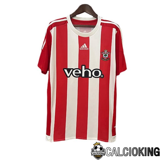 Maglie Calcio Southampton FC Retro Prima Rosso Bianco 2015-2016