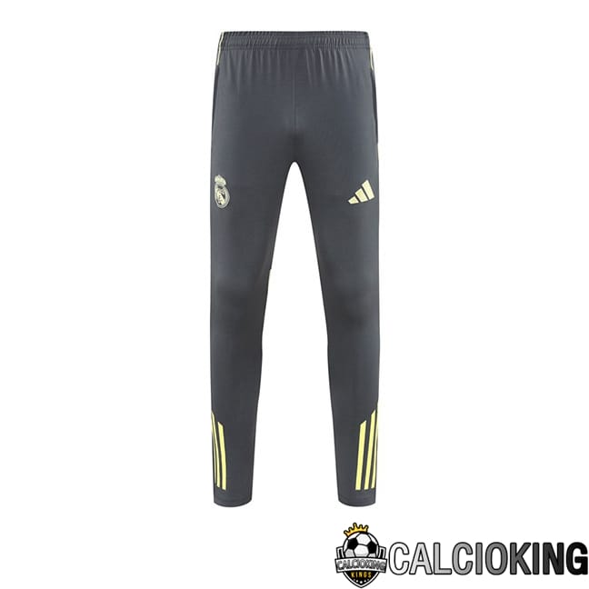Comprare Maglia Calcio 2024 2025 2026 Personalizzazione,Tuta Da Calcio,Maglie De Calcio Retro Online | Pantaloni Da Allenamento Real Madrid Grigio 2025/2026