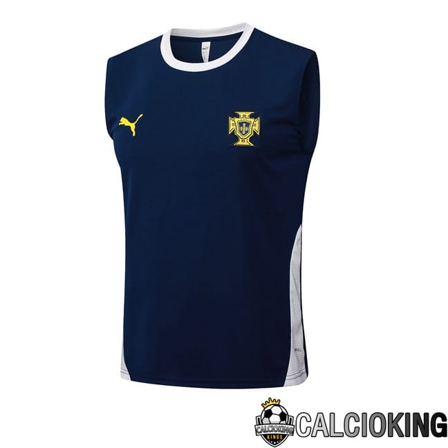 Comprare Maglia Calcio 2024 2025 2026 Personalizzazione,Tuta Da Calcio,Maglie De Calcio Retro Online | Canotta Allenamento Portogallo Blu Reale 2025/2026