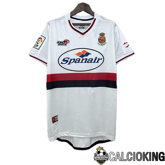 Maglie Calcio RCD Mallorca Retro Seconda Bianco 2001-2002