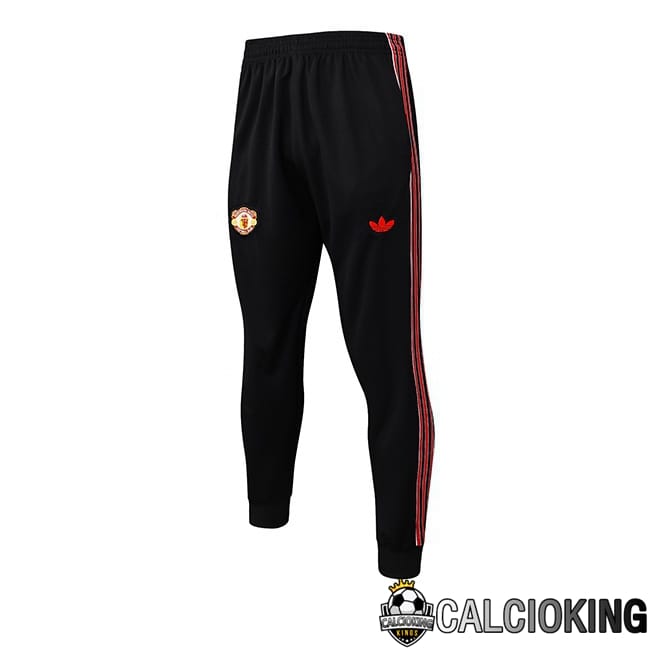 Comprare Maglia Calcio 2024 2025 2026 Personalizzazione,Tuta Da Calcio,Maglie De Calcio Retro Online | Pantaloni Da Allenamento Manchester United Nero 2025/2026