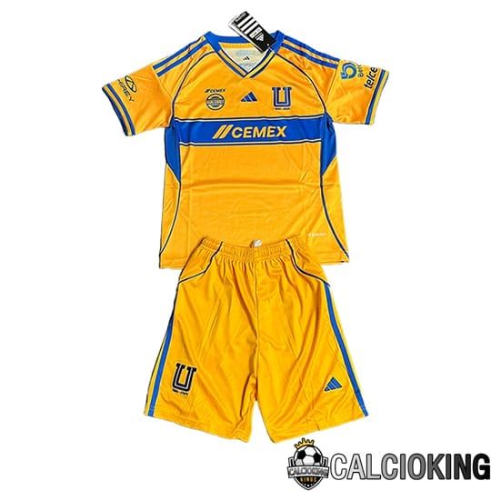 Maglie Calcio Tigres UANL Bambino Prima 2025/2026