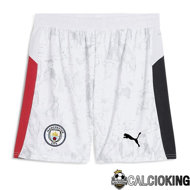 Comprare Maglia Calcio 2024 2025 2026 Personalizzazione,Tuta Da Calcio,Maglie De Calcio Retro Online | Pantaloncini Calcio Manchester City Club World Cup Prima Bianco 2025/2026