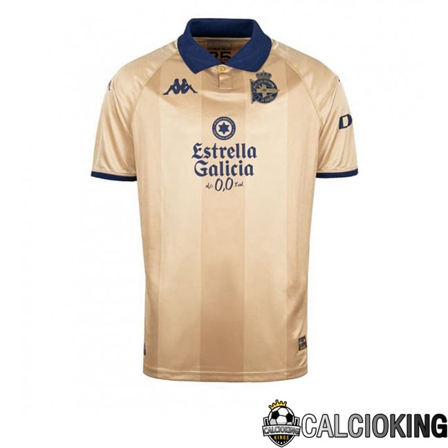 Maglie Calcio Deportivo De La Coruna Édition 25e Anniversaire Giallo