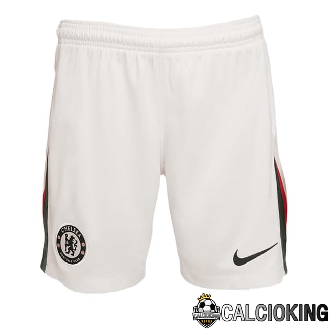 Comprare Maglia Calcio 2024 2025 2026 Personalizzazione,Tuta Da Calcio,Maglie De Calcio Retro Online | Pantaloncini Calcio FC Chelsea Seconda Bianco 2025/2026