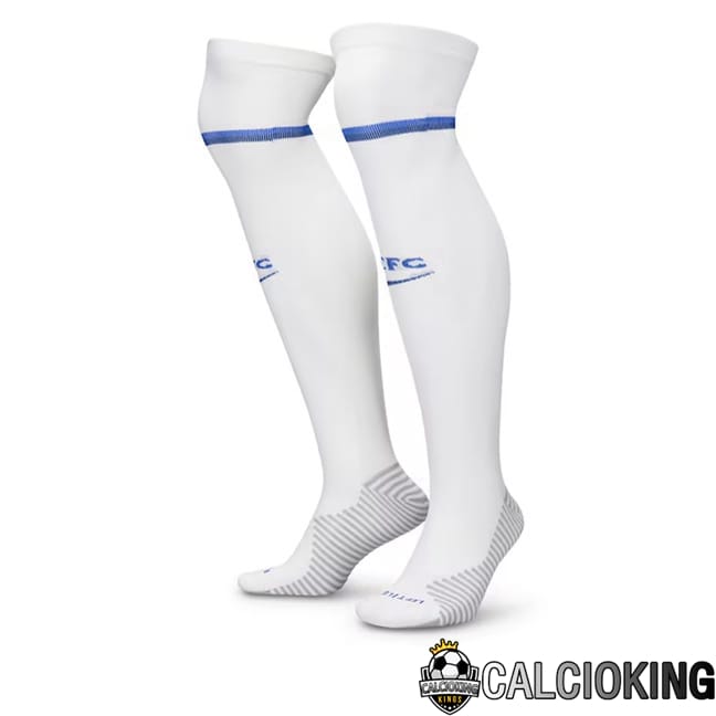 Comprare Maglia Calcio 2024 2025 2026 Personalizzazione,Tuta Da Calcio,Maglie De Calcio Retro Online | Calzini Calcio FC Chelsea Prima Bianco 2025/2026