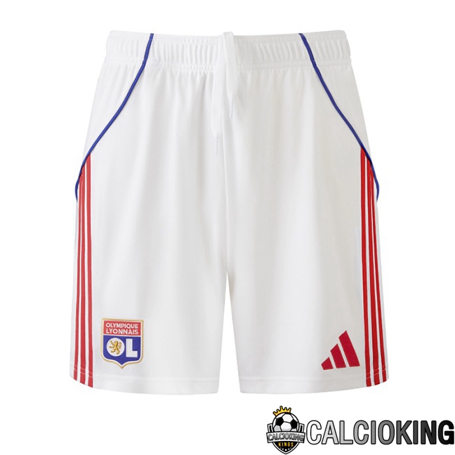 Comprare Maglia Calcio 2024 2025 2026 Personalizzazione,Tuta Da Calcio,Maglie De Calcio Retro Online | Pantaloncini Calcio Lione OL Prima Bianco 2025/2026