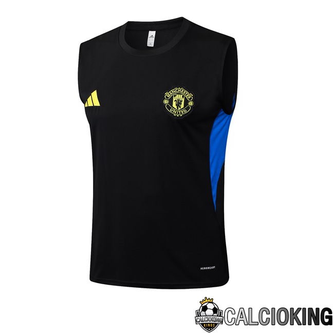 Comprare Maglia Calcio 2024 2025 2026 Personalizzazione,Tuta Da Calcio,Maglie De Calcio Retro Online | Canotta Allenamento Manchester United Nero 2025/2026