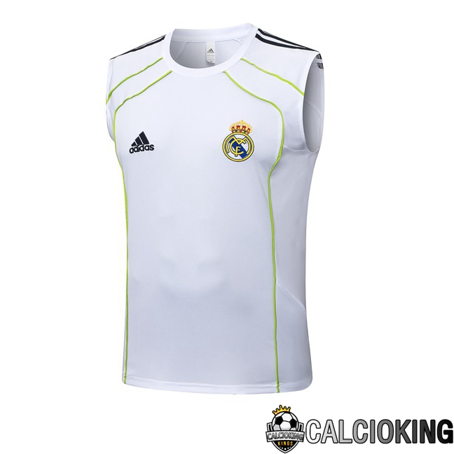 Comprare Maglia Calcio 2024 2025 2026 Personalizzazione,Tuta Da Calcio,Maglie De Calcio Retro Online | Canotta Allenamento Real Madrid Bianco 2025/2026