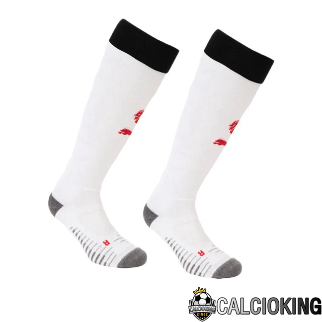 Comprare Maglia Calcio 2024 2025 2026 Personalizzazione,Tuta Da Calcio,Maglie De Calcio Retro Online | Calzini Calcio AC Milan Seconda Bianco 2025/2026
