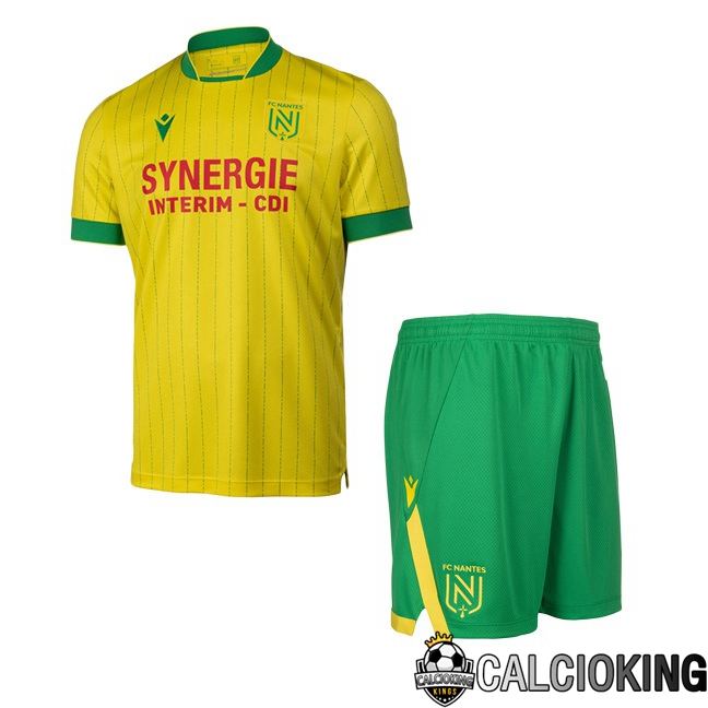 Maglie Calcio FC Nantes Bambino Prima Giallo 2025/2026
