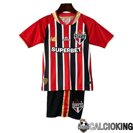 Maglie Calcio Sao Paulo FC Bambino Seconda 2025 2026