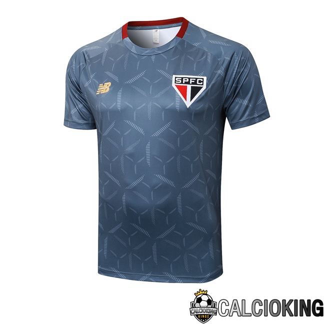 T Shirt Allenamento Sao Paulo FC Blu Reale 2025/2026