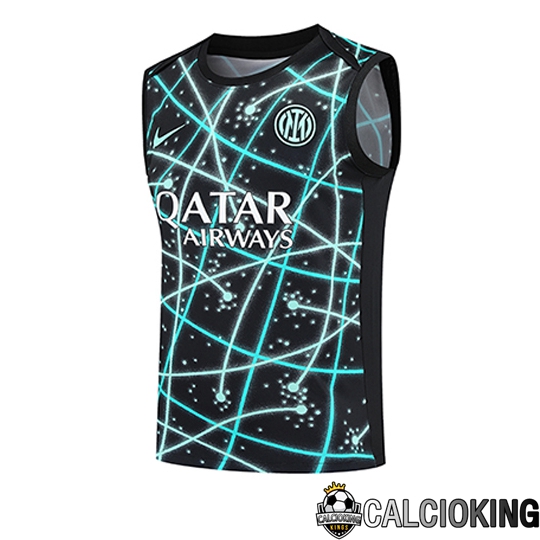 Comprare Maglia Calcio 2024 2025 2026 Personalizzazione,Tuta Da Calcio,Maglie De Calcio Retro Online | Canotta Allenamento Inter Milan Nero Blu 2025 2026