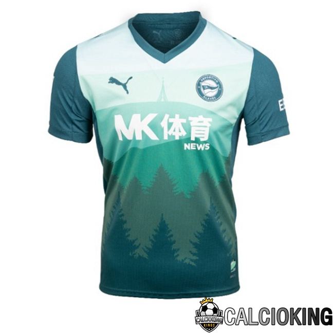Maglie Calcio Deportivo Alaves Terza Verde 2025/2026