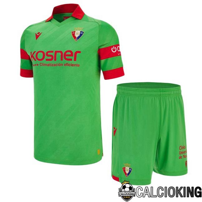 Maglie Calcio CA Osasuna Bambino Seconda Verde 2025/2026
